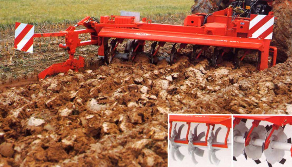 Obr. 8: Rotační pluhy jsou určeny pro zpracování těžkých půd (foto RAU Agrotechnic)