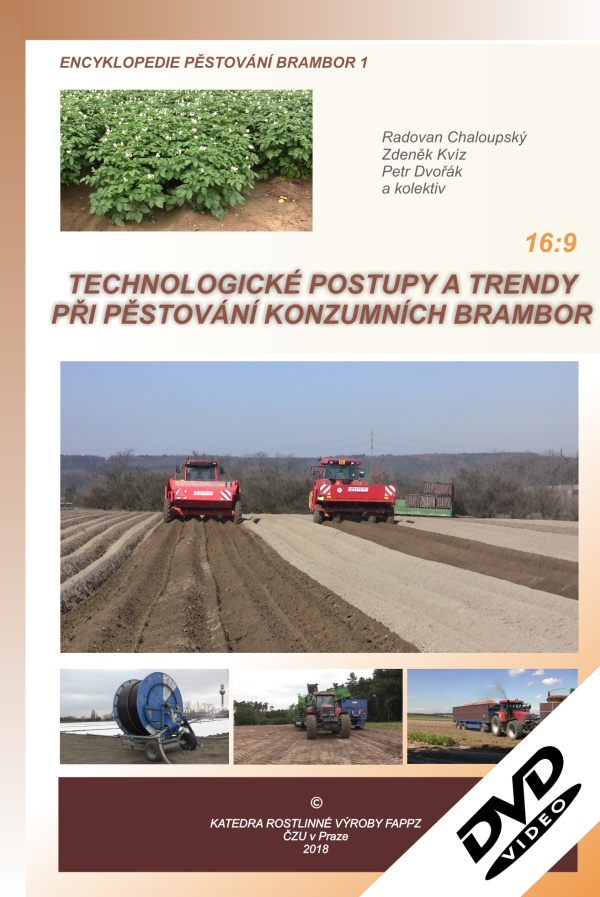 Technologické postupy a trendy při pěstování konzumních brambor - DVD disk