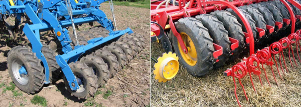 Obr. 7: Klasické pneumatikové pěchy nacházejí své uplatnění na strojích pro základní zpracování půdy a pro předseťovou přípravu, ale zásadní význam mají na secích strojích