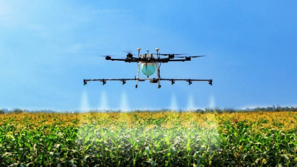 UAV při aplikaci přípravků na ochranu rostlin