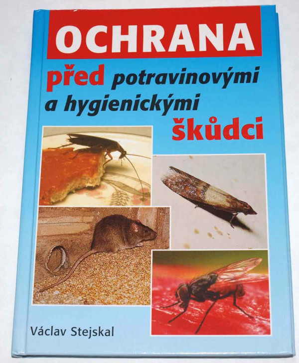 Obr. 5: Příklad knihy s determinačním klíčem základních druhů skladištních škůdců